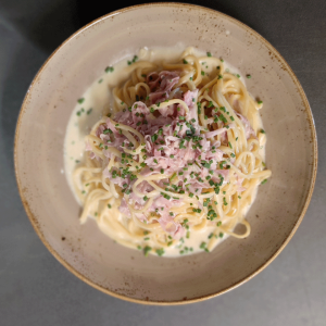 Pâtes jambon et gorgonzola (G)