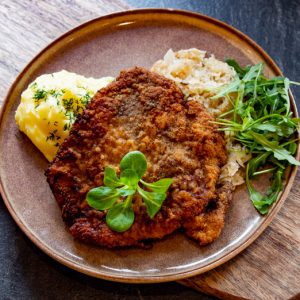 Escalope de veau à la milanaise (AC)